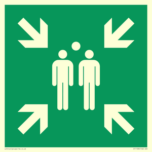 E007 safe condition evacuation assembly point